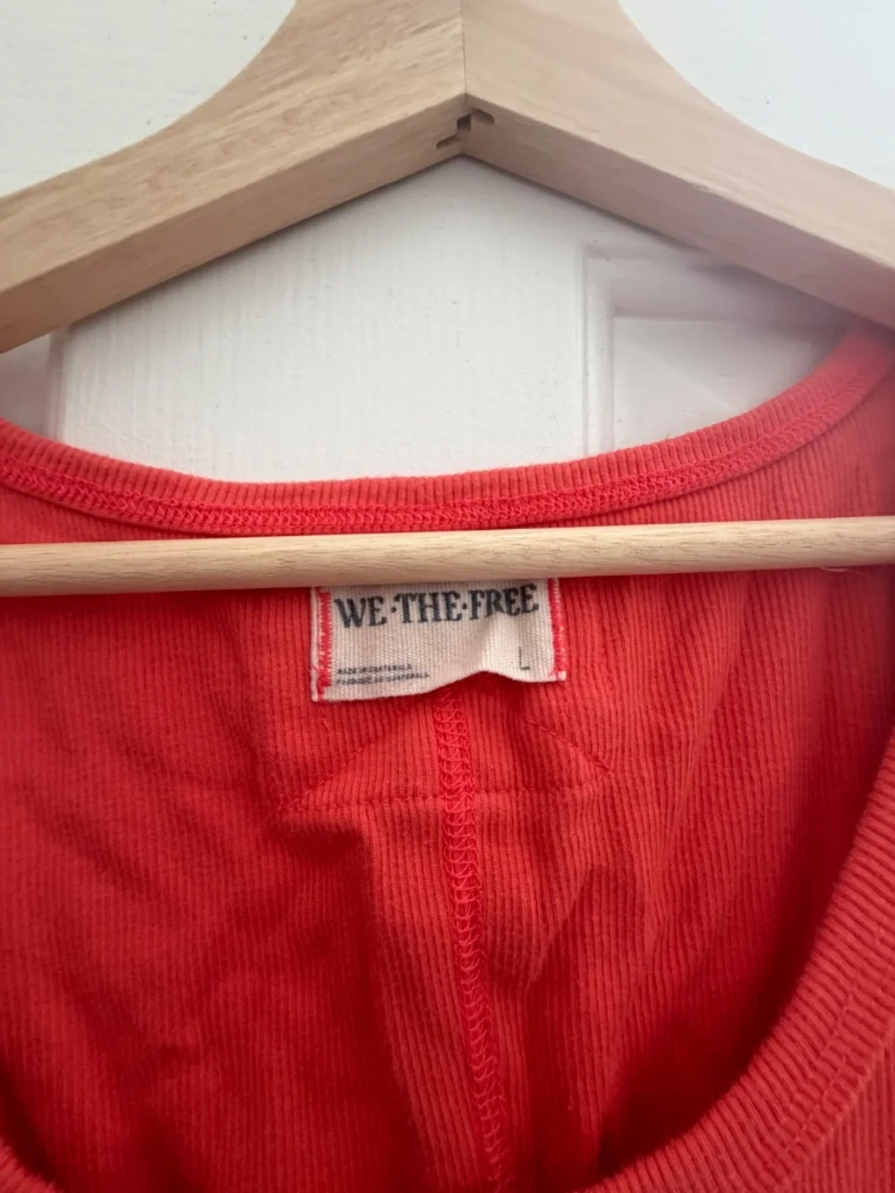 Free People red orange